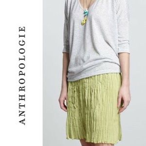 O by Organic Micro-Pleated Citron Skirt!